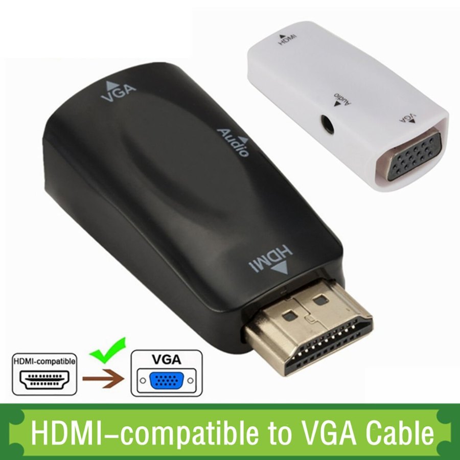 HDMI - VGA Çevirici (Sesli)